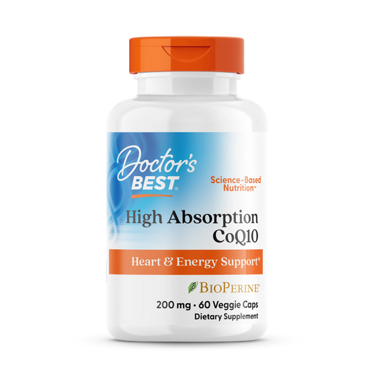 Doctor's Best High Absorption COQ10 200mg 60 VCaps
