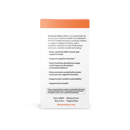 Doctor's Best SAM-e (200mg) 60 Tablets