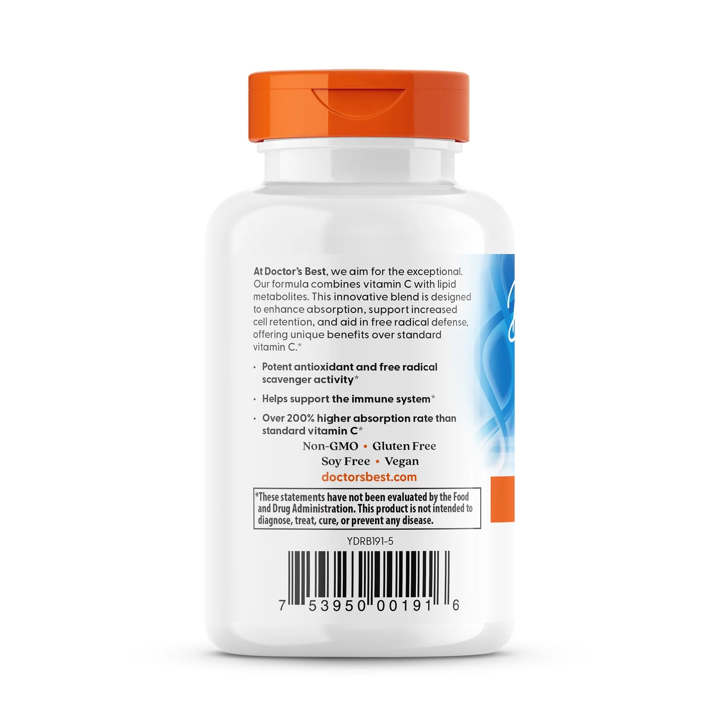 Doctor's Best High Absorption Vitamin C with PureWay-C 60 Tablets