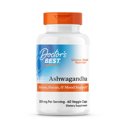 Doctor's Best Ashwagandha with Sensoril (125mg) 60vc