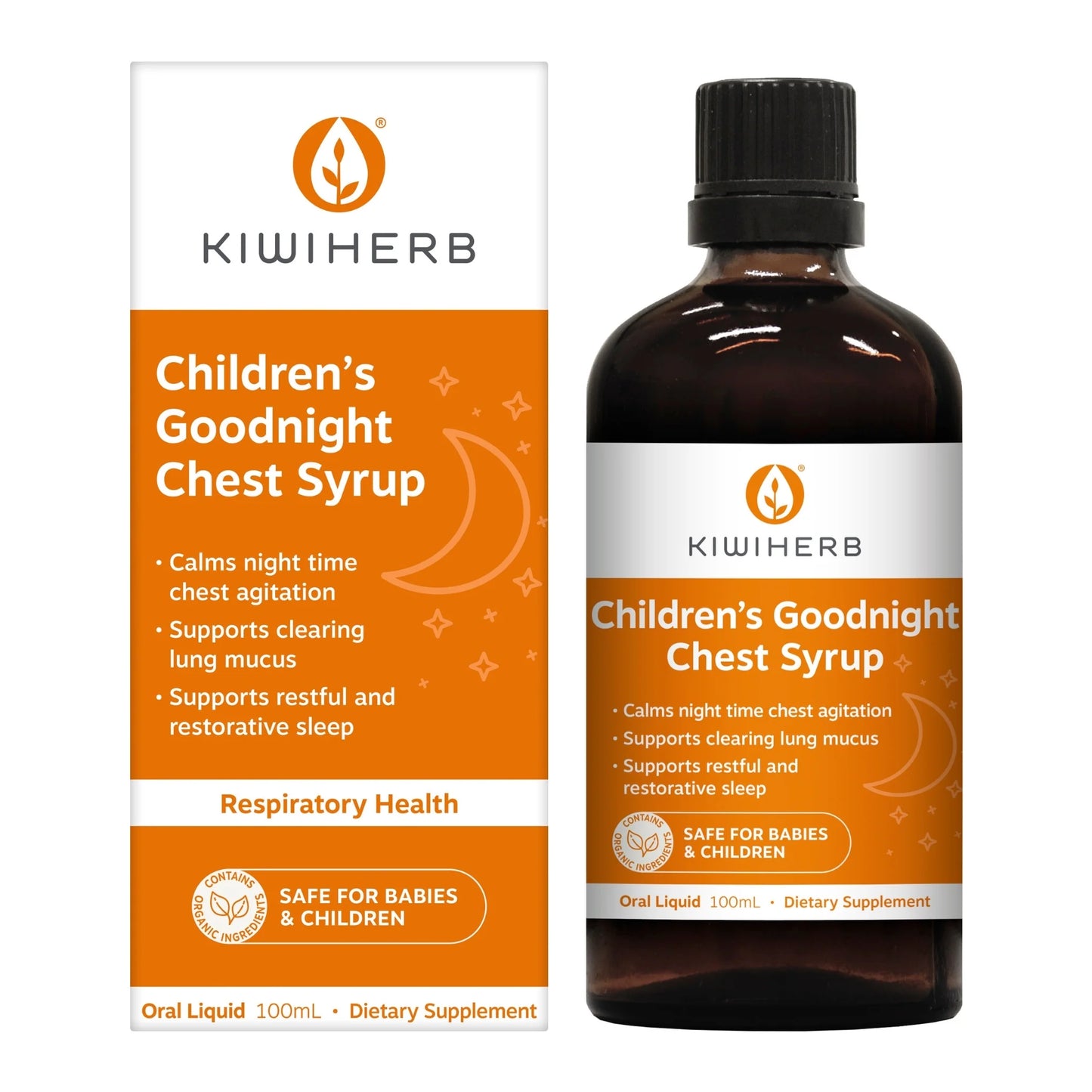 Kiwiherb Children's Goodnight Chest Syrup 100ml