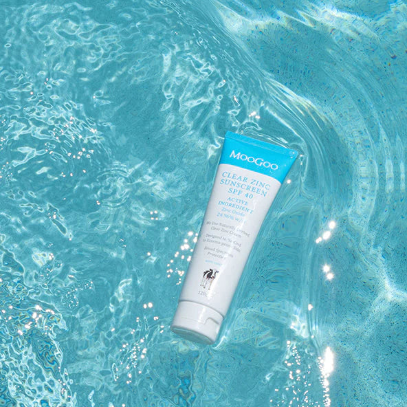 MooGoo Clear Zinc Sunscreen SPF 40 120g