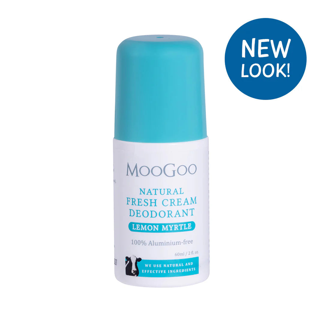 MooGoo Fresh Cream Deodorant - Lemon Myrtle 115ml