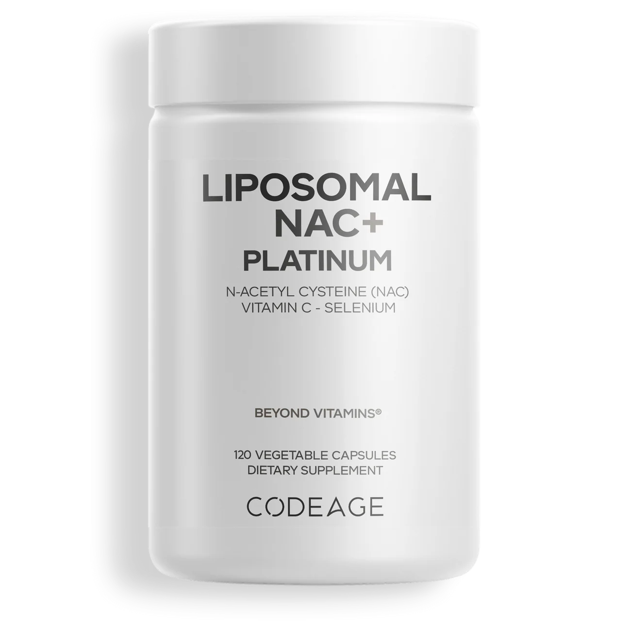 CodeAge Liposomal NAC+ Platinum, 120c