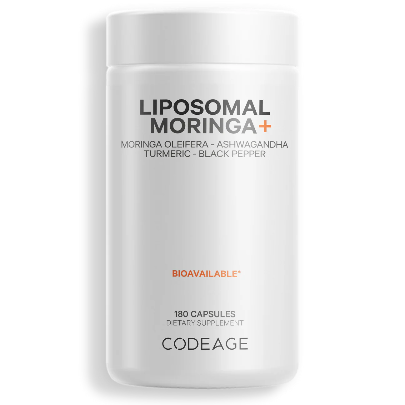 CodeAge Liposomal Moringa, 180c