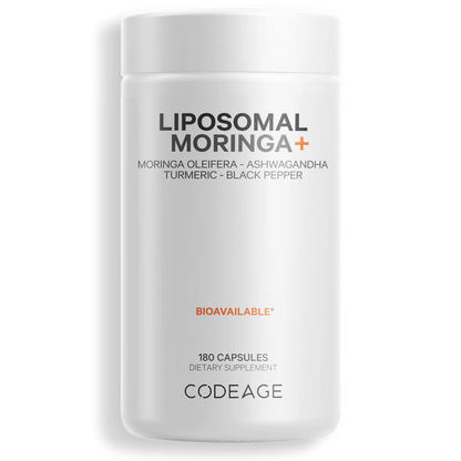 CodeAge Liposomal Moringa, 180c