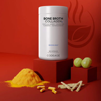 CodeAge Bone Broth Collagen, 180c