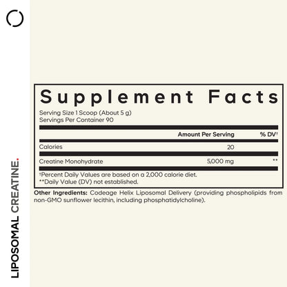 CodeAge Liposomal Creatine Powder 455g