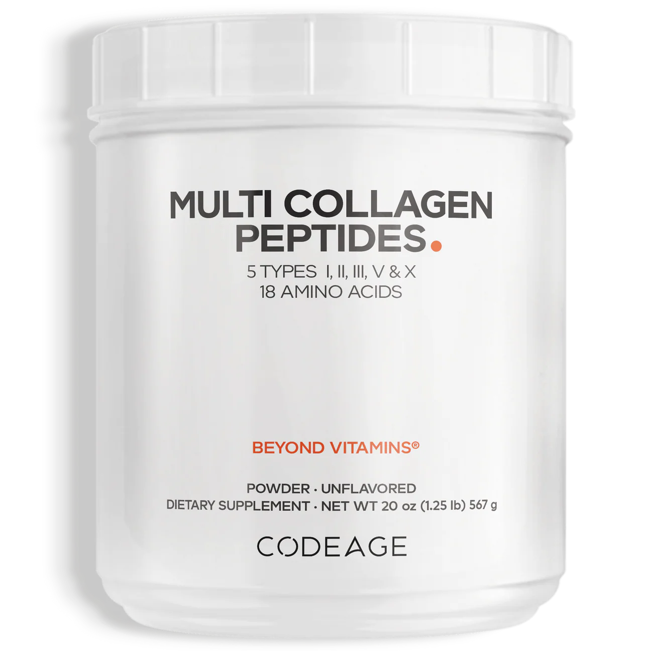 CodeAge Multi Collagen Peptides Powder 567g