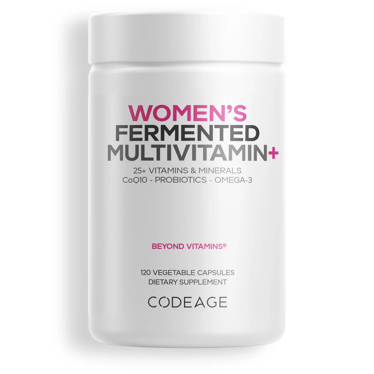 CodeAge Women's Fermented Multivitamin 120caps