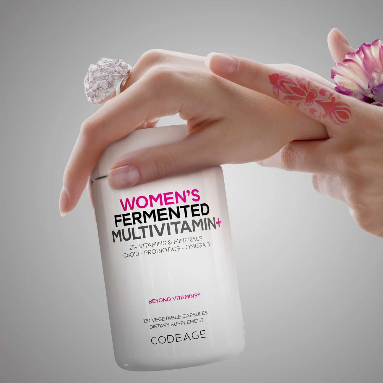 CodeAge Women's Fermented Multivitamin 120caps