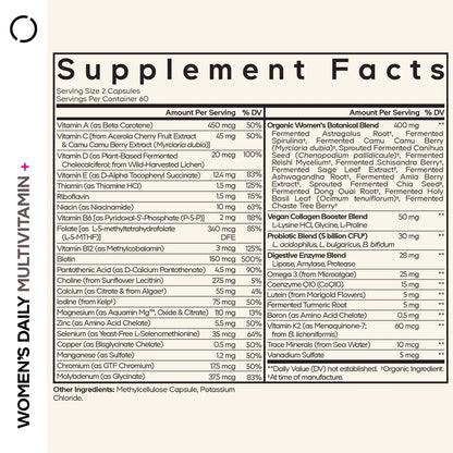 CodeAge Women's Fermented Multivitamin 120caps