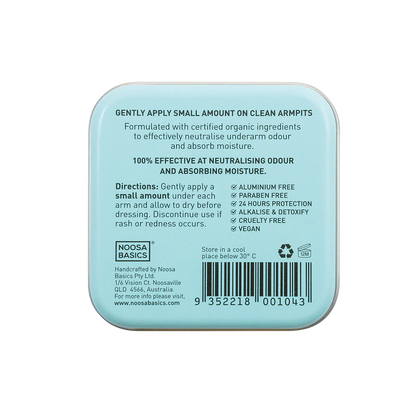 Noosa Basics Coconut & Lime Deo Tin 50 gram