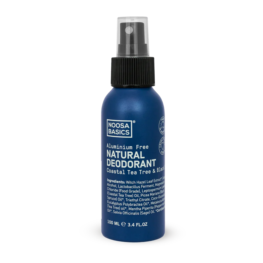 Noosa Basics Deodorant Spray Coastal Tea Tree & Black Spruce