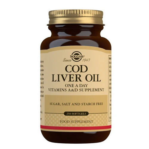 Solgar Cod Liver Oil 250 Sgel