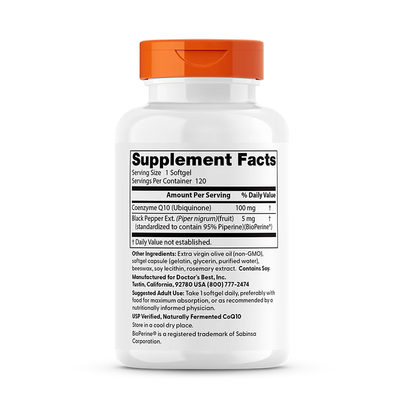 Doctor's Best High Abs CoQ100mg 60vc