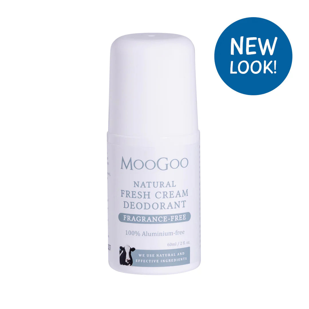 MooGoo Deodorant Fresh Cream  Sensitive & Fragrance free60ml