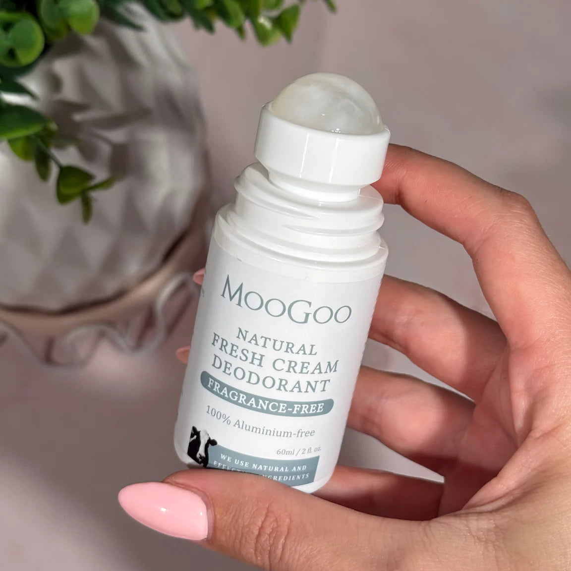 MooGoo Deodorant Fresh Cream  Sensitive & Fragrance free60ml