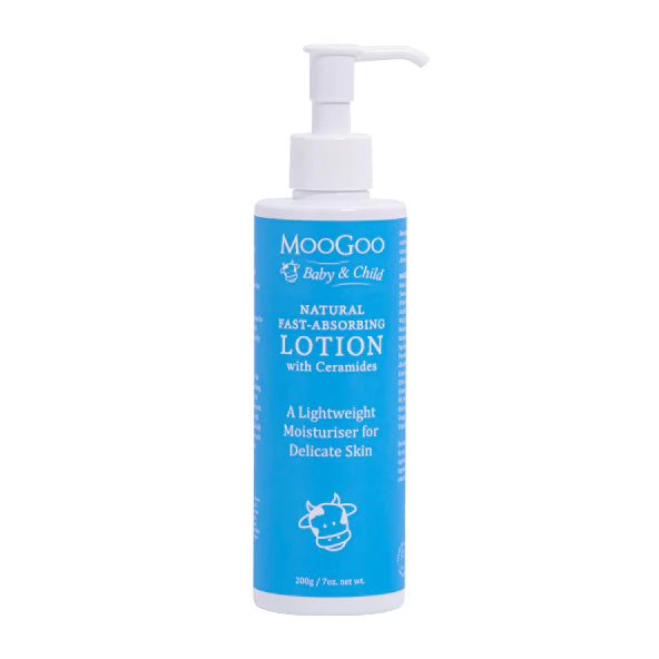 MooGoo Baby & Child Fast Absorbing Lotion with Ceramides 200g