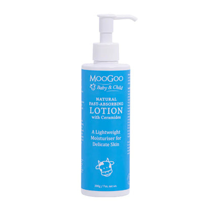 MooGoo Baby & Child Fast Absorbing Lotion with Ceramides 200g