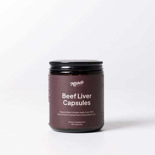 Mitchell's Beef Liver Capsules 150 caps