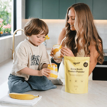 Mitchell's Bone Broth Protein Powder Real Banana 500gm