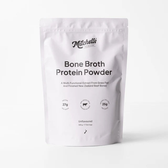 Mitchell's  Broth Protein Powder Unflavoured 500gm