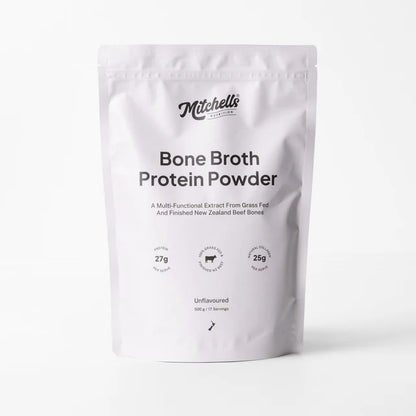 Mitchell's  Broth Protein Powder Unflavoured 500gm