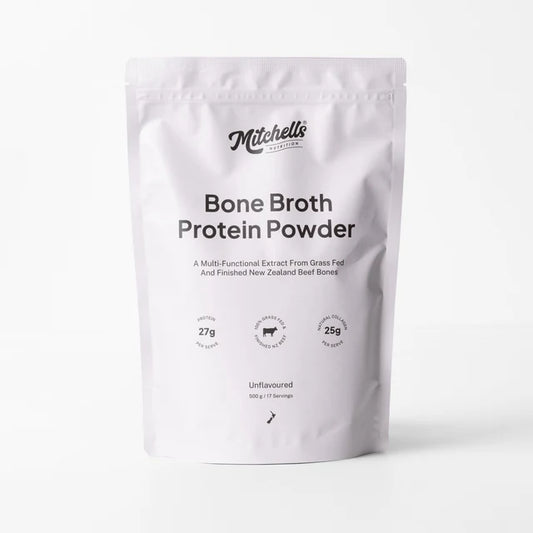 Mitchell's  Broth Protein Powder Unflavoured 500gm