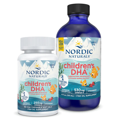 Nordic Naturals Children’s DHA Liquid - Strawberry 119ml