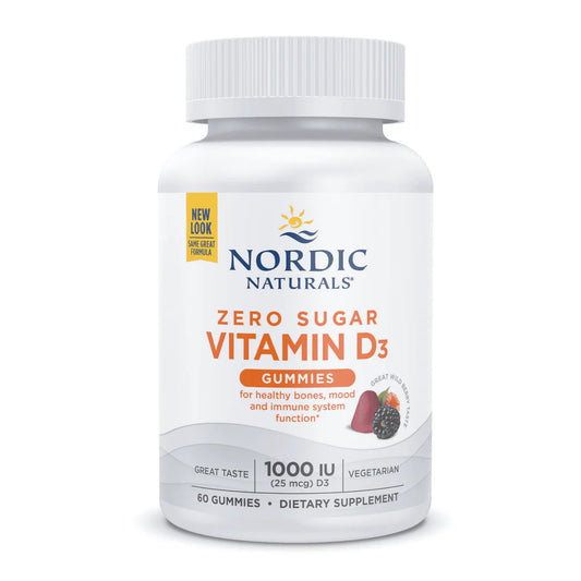 Nordic Zero Sugar Vitamin D3 Gummies 60 gummies