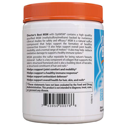 Doctor's Best MSM Powder 250g