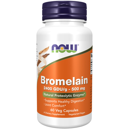 NOW Bromelain  500 mg 60VC