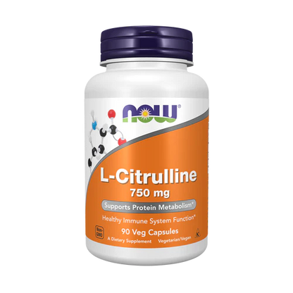 NOW L-Citrulline, Pure Powder 113g