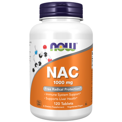 NOW NAC 1000mg 120T