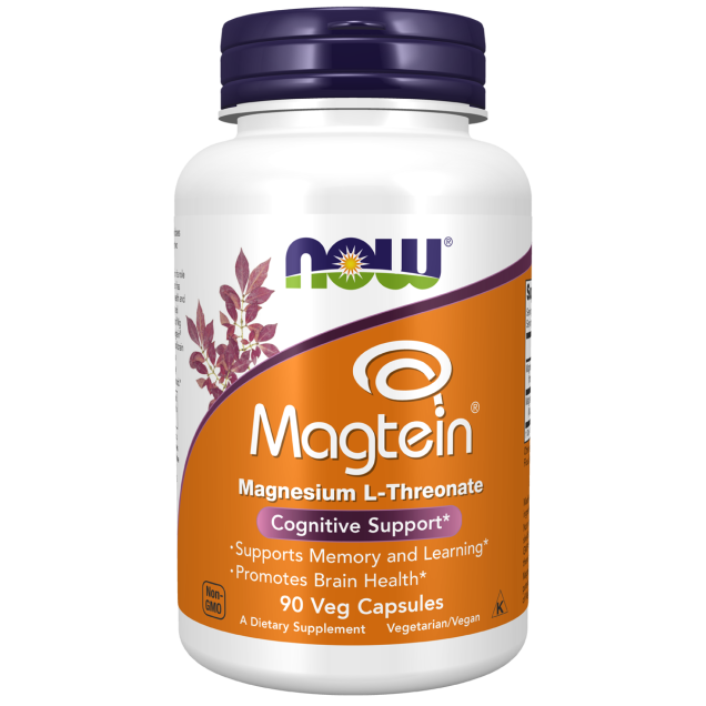 NOW Magtein Magnesium L-Threonate] 90VC