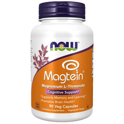 NOW Magtein Magnesium L-Threonate] 90VC