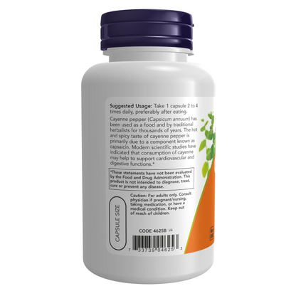 NOW Cayenne 500mg 100vc