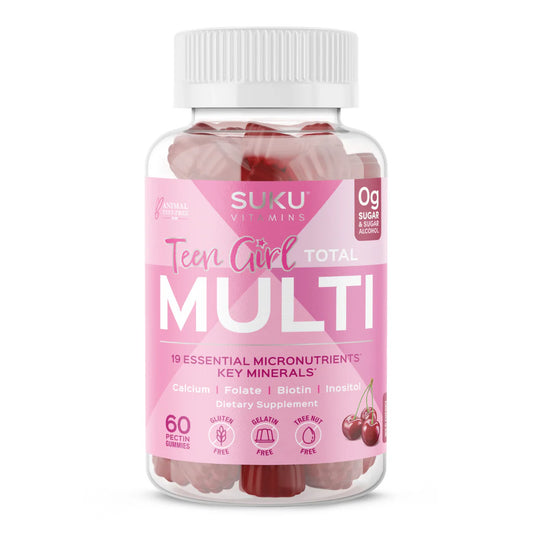 SUKU Teen Girl Total Multi  60 gummies