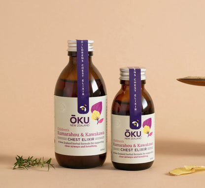 OKU Adults Kumarahou & Kawakawa Chest Elixir 200 ml
