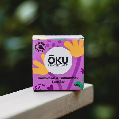 Oku Kawakawa & Kumarahou Soap 100gm