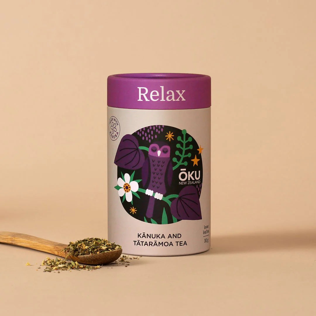 Oku Relax Kanuka & Chamomile Blended Tea 15 tea bags