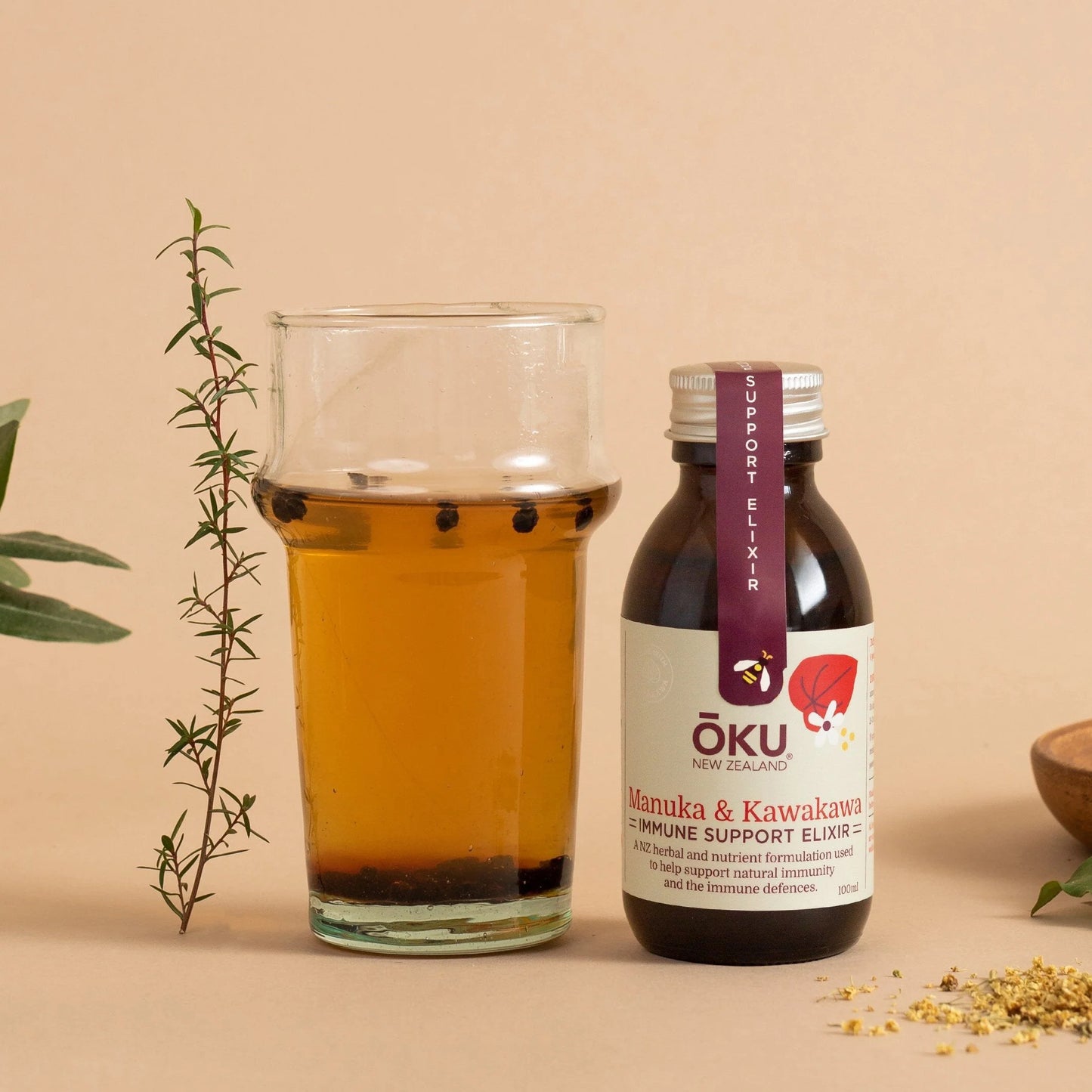 OKU Immune Elixir Manuka&Kawakawa 200ml