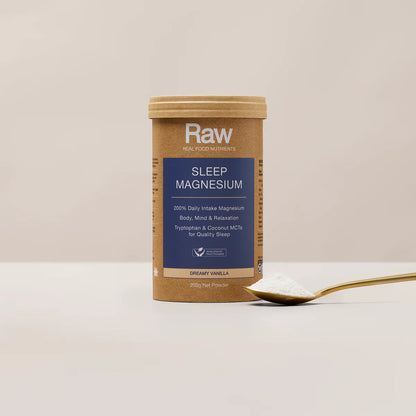 Raw Sleep Magnesium Dreamy Vanilla 100g