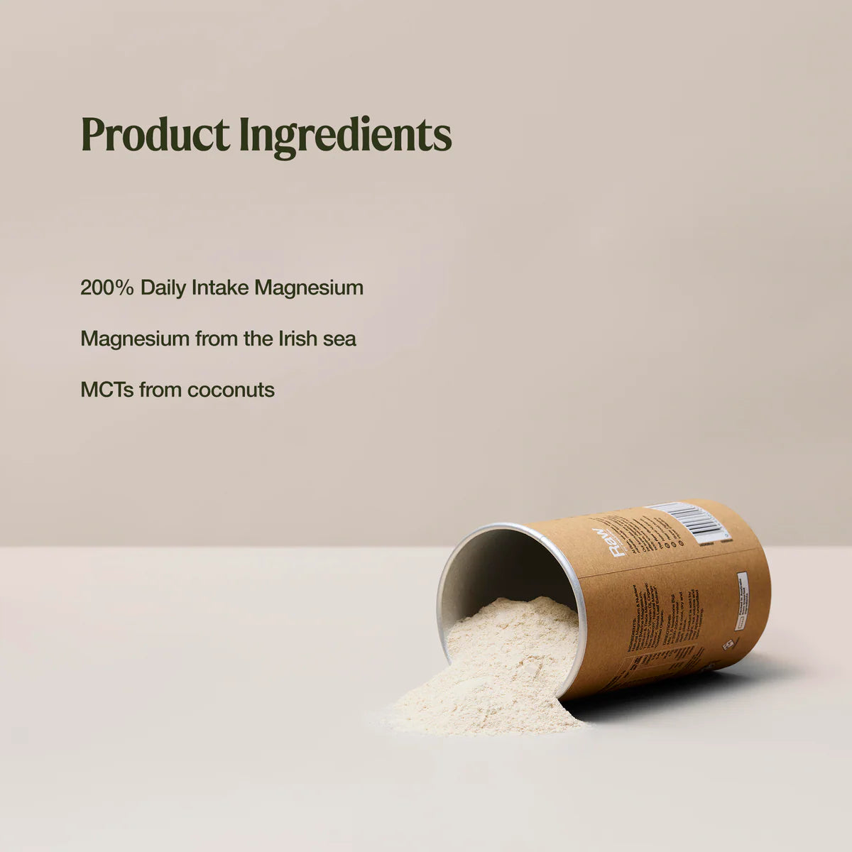Raw Sleep Magnesium Dreamy Vanilla 100g