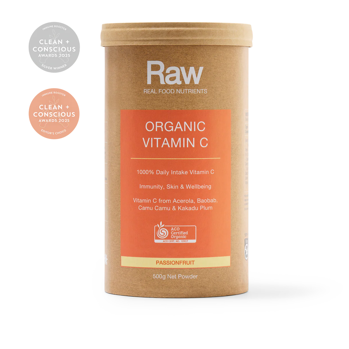 Raw Organic Vitamin C Passionfruit 100g
