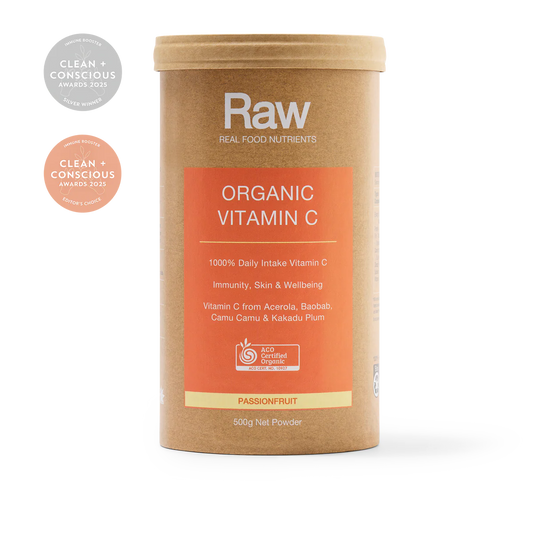 Raw Organic Vitamin C Passionfruit 100g
