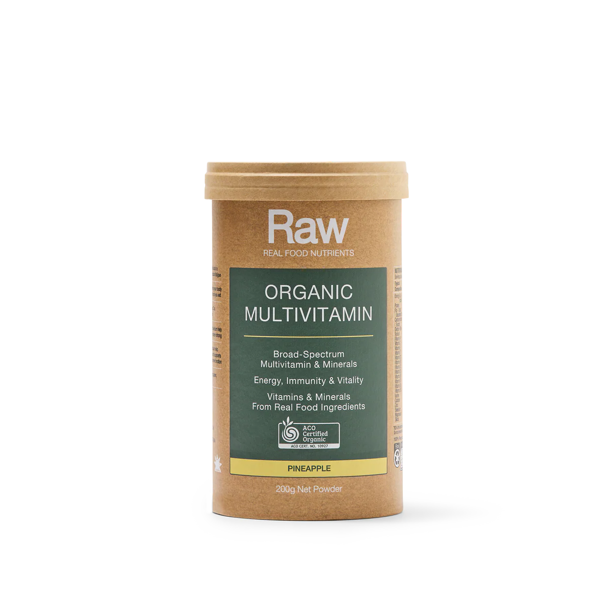 Raw Organic Multivitamin Pineapple 100g