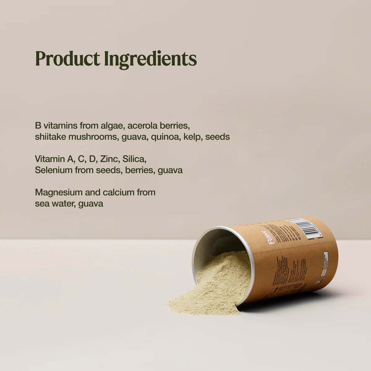 Raw Organic Multivitamin Pineapple 100g