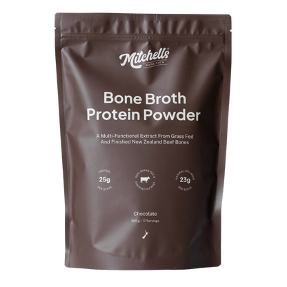 Mitchell's Bone Broth Protein Powder -Chocolate 500gm